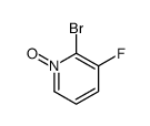 2-Bromo-3-fluoropyridine 1-oxide Structure