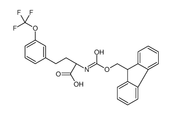 Fmoc-D-Hph(3-OCF3)-OH结构式