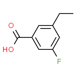 3-Ethyl-5-fluorobenzoic acid structure