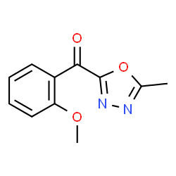 (2-Methoxy-phenyl)-(5-methyl-[1,3,4]oxadiazol-2-yl)-methanone图片