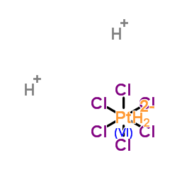 Chloroplatinic acid Structure