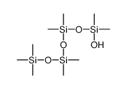 1,1,3,3,5,5,7,7,7-nonamethyltetrasiloxanol structure