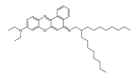 9-(diethylamino)-5-<(2-octyldecyl)imino>-5H-benzophenoxazine结构式