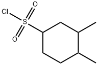 Cyclohexanesulfonyl chloride, 3,4-dimethyl-结构式