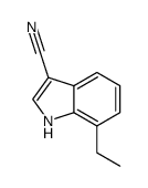 7-ethyl-1H-indole-3-carbonitrile Structure