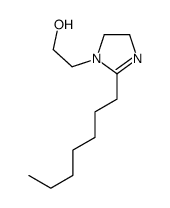 2-(2-heptyl-4,5-dihydroimidazol-1-yl)ethanol Structure