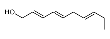 deca-2,4,7-trien-1-ol结构式