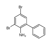 3,5-Dibromobiphenyl-2-amine Structure