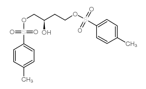 (R)-1,4-二甲苯磺酰氧基-2-丁醇结构式