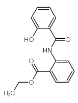 ethyl N-salicyloylanthranilate Structure