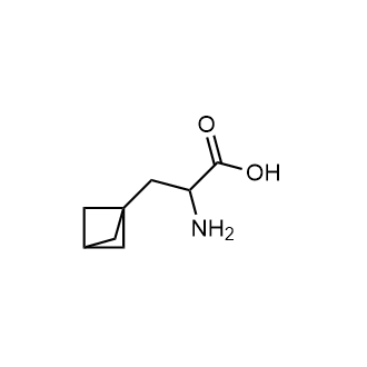 2-Amino-3-(bicyclo[1.1.1]Pentan-1-yl)propanoic acid structure