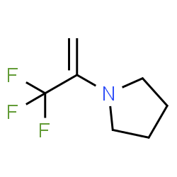 1-(3,3,3-TRIFLUOROPROP-1-EN-2-YL)PYRROLIDINE结构式