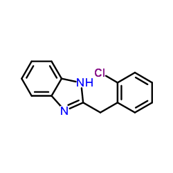 2-(2-Chlorobenzyl)-1H-benzimidazole structure