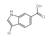 3-Bromoindole-6-carboxylic Acid structure