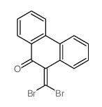 9(10H)-Phenanthrenone,10-(dibromomethylene)-结构式