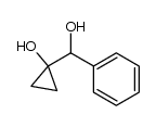 1-(hydroxy(phenyl)methyl)cyclopropanol结构式