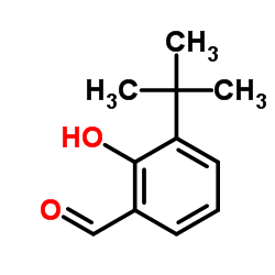 3-(tert-Butyl)-2-hydroxybenzaldehyde Structure