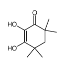 2,3-dihydroxy-4,4,6,6-tetramethylcyclohex-2-enone Structure