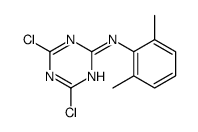 4,6-dichloro-N-(2,6-dimethylphenyl)-1,3,5-triazin-2-amine Structure