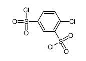 4-chlorobenzene-1,3-disulphonyl dichloride Structure