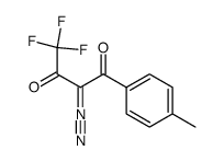 2-diazo-4,4,4-trifluoro-1-(p-tolyl)butane-1,3-dione结构式