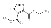 1H-Imidazole-4,5-dicarboxylicacid,4-ethyl5-methylester(9CI) structure