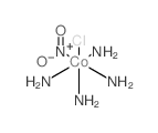 (oc-6-23)-tetraaminechloro(nitrito-n)cobalt(1+) chloride Structure