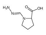 Proline, 1-(aminoiminomethyl)- (9CI) structure