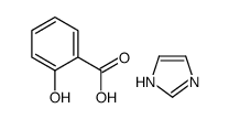 Imidazolium salicylate Structure