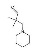 2,2-Dimethyl-3-(piperidin-1-yl)propanal picture