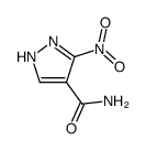 1H-Pyrazole-4-carboxamide,3-nitro-结构式