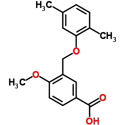 3-[(2,5-Dimethylphenoxy)methyl]-4-methoxybenzoic acid图片