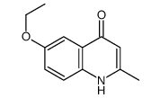 6-Ethoxy-2-methyl-4-quinolinol Structure