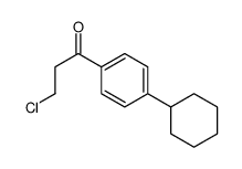 3-Chloro-1-(p-cyclohexylphenyl)-1-propanone picture