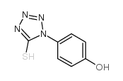 1-(4-羟苯基)-5-巯基-1H-四唑结构式