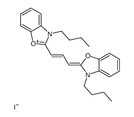 3 3'-DIBUTYLOXACARBOCYANINE IODIDE FOR&结构式