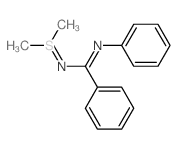 N-(dimethyl-$l^54214-53-8-sulfanylidene)-N-phenyl-benzenecarboximidamide picture