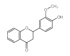 2-(4-Hydroxy-3-methoxyphenyl)-2,3-dihydro-4H-chromen-4-one picture