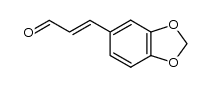 3,4-methylenedioxycinnamaldehyde Structure