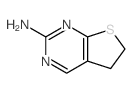 Thieno[2,3-d]pyrimidin-2-amine,5,6-dihydro- Structure