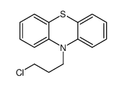 10-(3-chloropropyl)-10H-phenothiazine structure