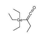 2-triethylgermylbut-1-en-1-one Structure