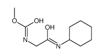 methyl N-[2-(cyclohexylamino)-2-oxoethyl]carbamate Structure