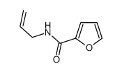 2-Furancarboxamide,N-2-propenyl-(9CI) Structure