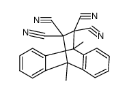 9,10-dimethyl-9,10-dihydro-9,10-ethanoanthracene-11,11,12,12-tetracarbonitrile Structure