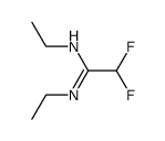 N,N'-Diethyl-difluoracetamidin结构式