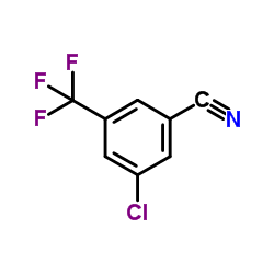 3-Chloro-5-(trifluoromethyl)benzonitrile Structure