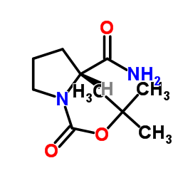 N-BOC-D-脯氨酰胺图片