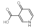 4-oxo-1,4-dihydro-3-pyridinecarboxylic acid structure