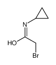 2-Bromo-N-cyclopropylacetamide Structure